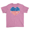 usa flag 2 Youth Tee