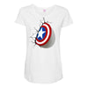 SIMPLE NICE Maternity Scoop Neck T-shirt