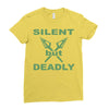 silent but deadly Ladies Fitted T-Shirt