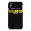 i'm the director iPhoneX