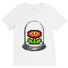 rare flower V-Neck Tee