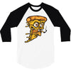 pizza smoking 3/4 Sleeve Shirt
