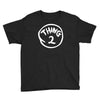 thing 1 and thing 2 red dr suess cat in a hat fancy fun Youth Tee