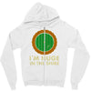 i'm huge (in the shire) Zipper Hoodie