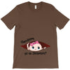 December Peeking Out Baby Girl in Spanish T-Shirt