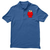 snoopy parody pug w Men's Polo Shirt