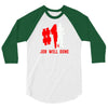 job well done batle royal gaming 3/4 Sleeve Shirt