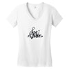 LOOK BEAUTY Women's V-Neck T-Shirt