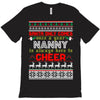 santa only comes once a year nanny is always here to cheer T-Shirt