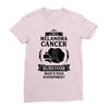 I am a Melanoma Cancer Survivor - What's Your Superpower? Ladies Fitted T-Shirt
