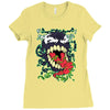 venom splatter Ladies Fitted T-Shirt