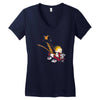 downhill Women's V-Neck T-Shirt