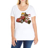 super ryu kart Ladies Curvy T-Shirt