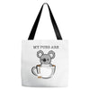 my puns are Tote Bags