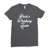 bride's drinking team diamond ring bachelorette Ladies Fitted T-Shirt