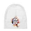 American Flag Q Fire Baby Beanies