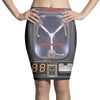 flux capacitor inspired by back to the future ideal birthd present Pencil Skirts