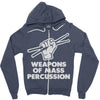 weapons of mass percussion Zipper Hoodie