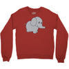 elephant cute Crewneck Sweatshirt