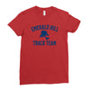 emerald hill track team Ladies Fitted T-Shirt