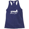 super corsair race 57 reno air racer decal f4u f2g air racing Racerback Tank