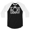 i love photography best trending 3/4 Sleeve Shirt