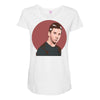 Messi Maternity Scoop Neck T-shirt