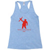 red dawn retro movie Racerback Tank