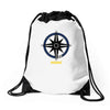 ocean lover Drawstring Bags