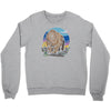 polygon bear graphic Crewneck Sweatshirt