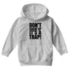 don't grow up Youth Hoodie