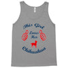 this girl love her chihuahua Tank Top