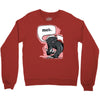 meh says honey badger Crewneck Sweatshirt