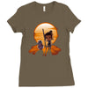 jakku sunset Ladies Fitted T-Shirt