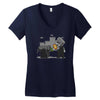 pacifist plumber Women's V-Neck T-Shirt