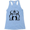 big tough gorilla musculine Racerback Tank