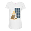 leg lamp Maternity Scoop Neck T-shirt