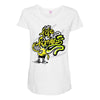 when life gives you limons Maternity Scoop Neck T-shirt