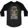 I'm A Veteran Grandpa T Shirt 3/4 Sleeve Shirt