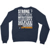 Strong Independent Motivated Scorpio Crewneck Sweatshirt