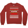 Santa Only Comes Once A Year Popie Is Always Here To Cheer Crewneck Sweatshirt