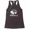 always late worth wait funny turtle Racerback Tank