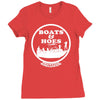 boats and hoes Ladies Fitted T-Shirt