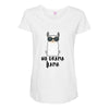 No Drama Llama Maternity Scoop Neck T-shirt