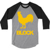 cock block 3/4 Sleeve Shirt