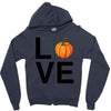 love pumpkin Zipper Hoodie