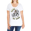 bawl so hard] Ladies Curvy T-Shirt