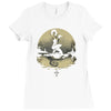 sailing with death Ladies Fitted T-Shirt