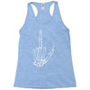 skeleton hand Racerback Tank