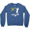 finger guns batle royal gaming Crewneck Sweatshirt